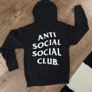 Anti Social Social Club Hoodie | Black/White | Size S | Summer 2020 Collection